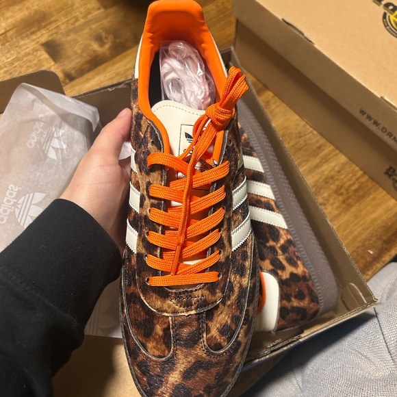 Adidas Leopard and Orange Sambas - Picture 2 of 5